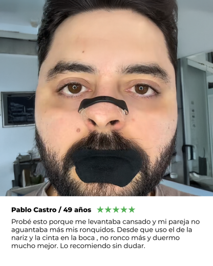 Kit Anti Ronquidos: Dilatador nasal x90 + Tapes Bucales Gratis!!