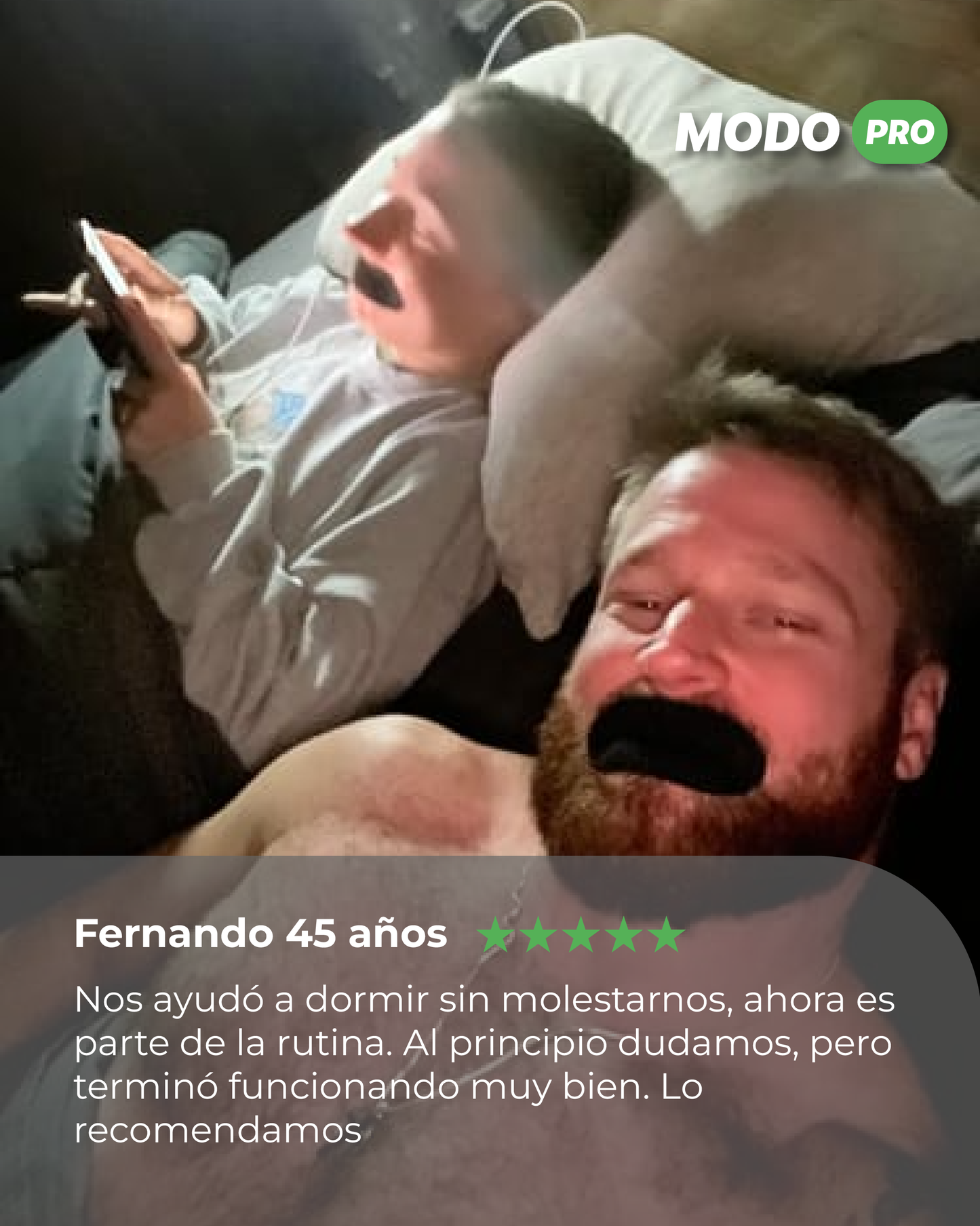 SLEEP PRO – Cinta bucal profesional anti ronquidos