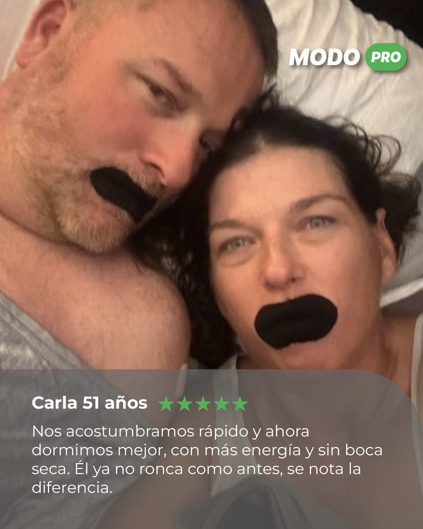 SLEEP PRO – Cinta bucal profesional anti ronquidos